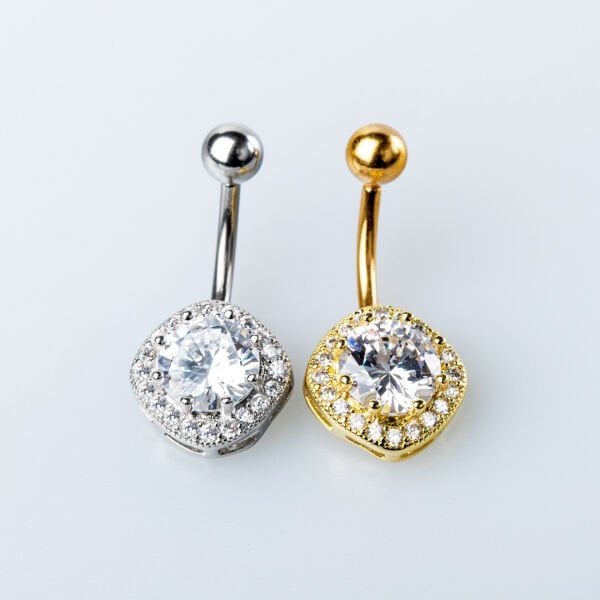 Piercing Göbek Taşlı