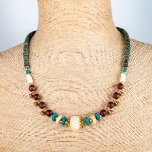 Etnik Doğal Taş Kolye