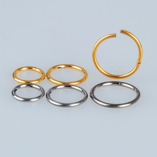 Piercing Titanyum Segment Halka 1.0mm
