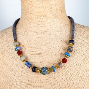 Etnik Doğal Taş Kolye