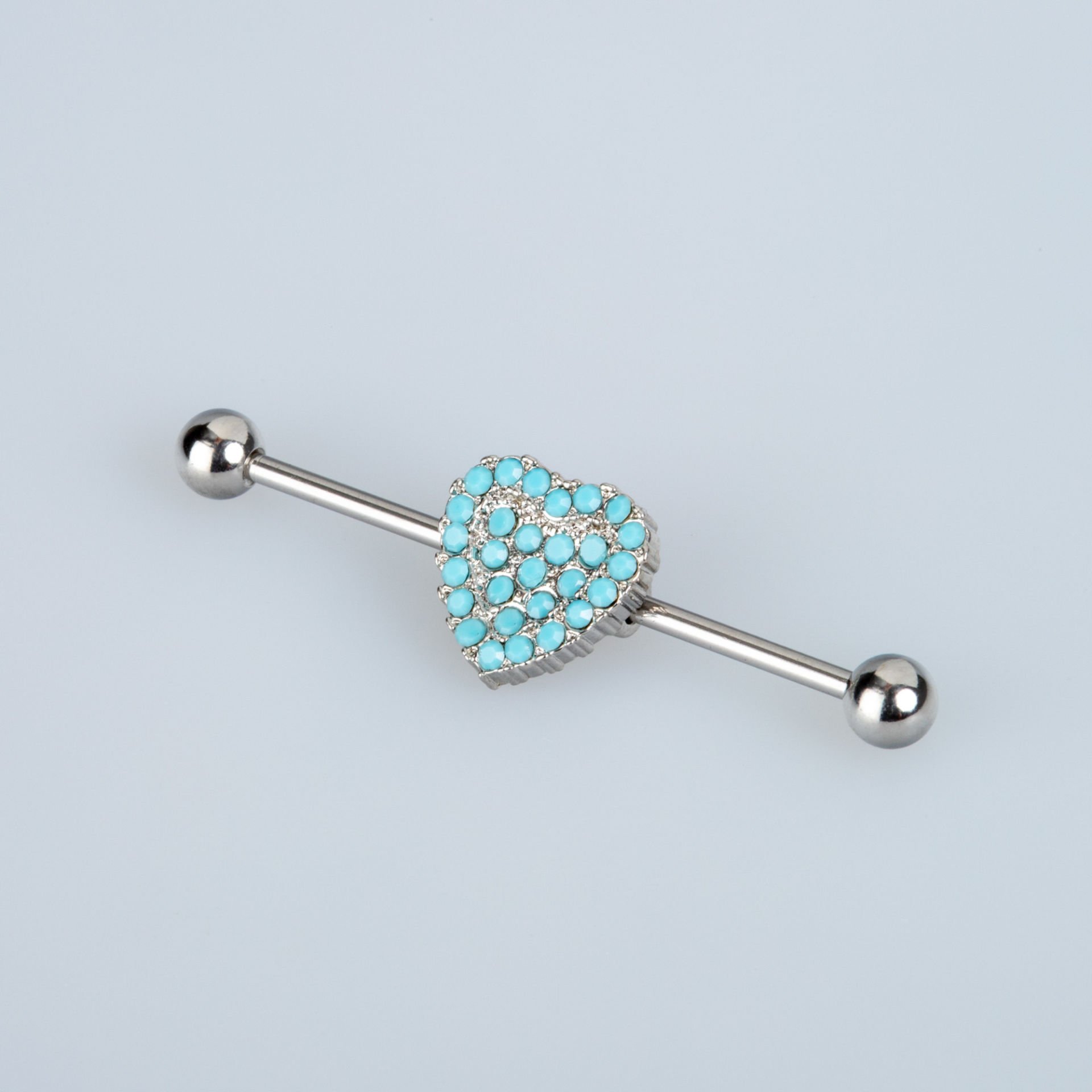Piercing Köprü Kalp 38mm