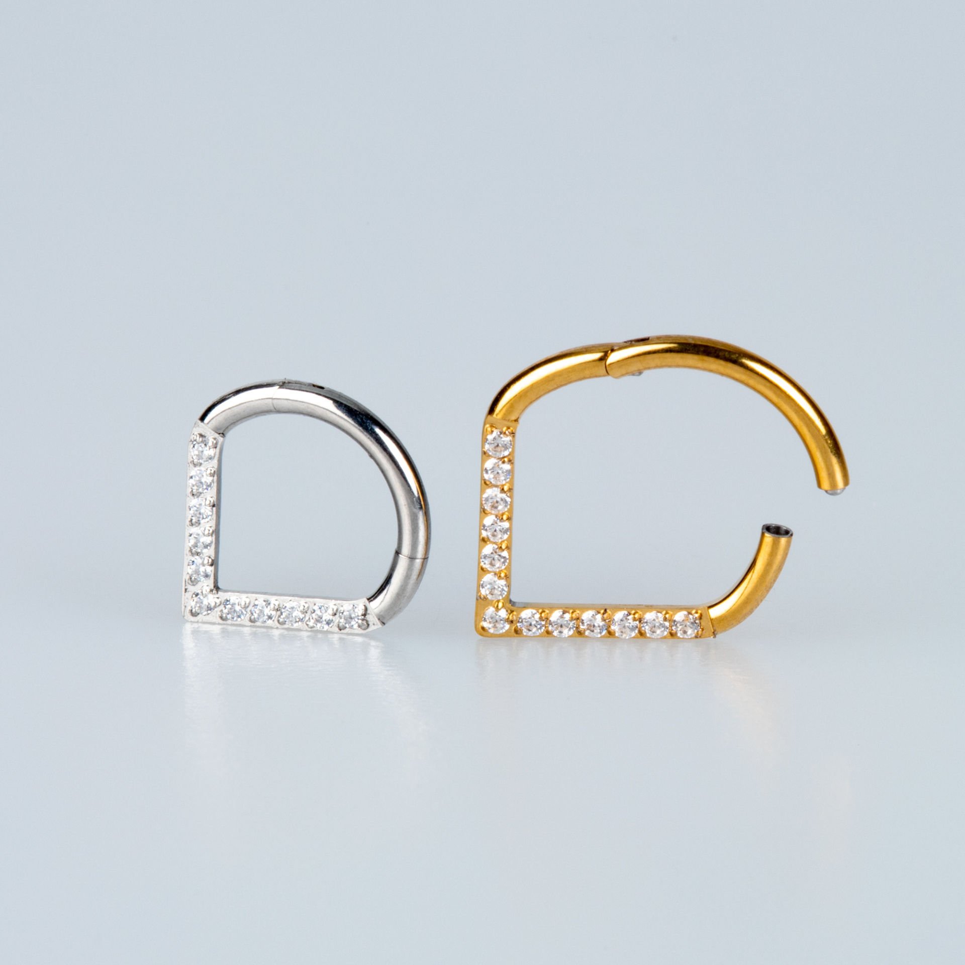 Piercing Damla Segment Taşlı