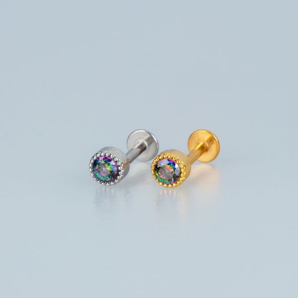 Piercing Tragus Yuvarlak Taş