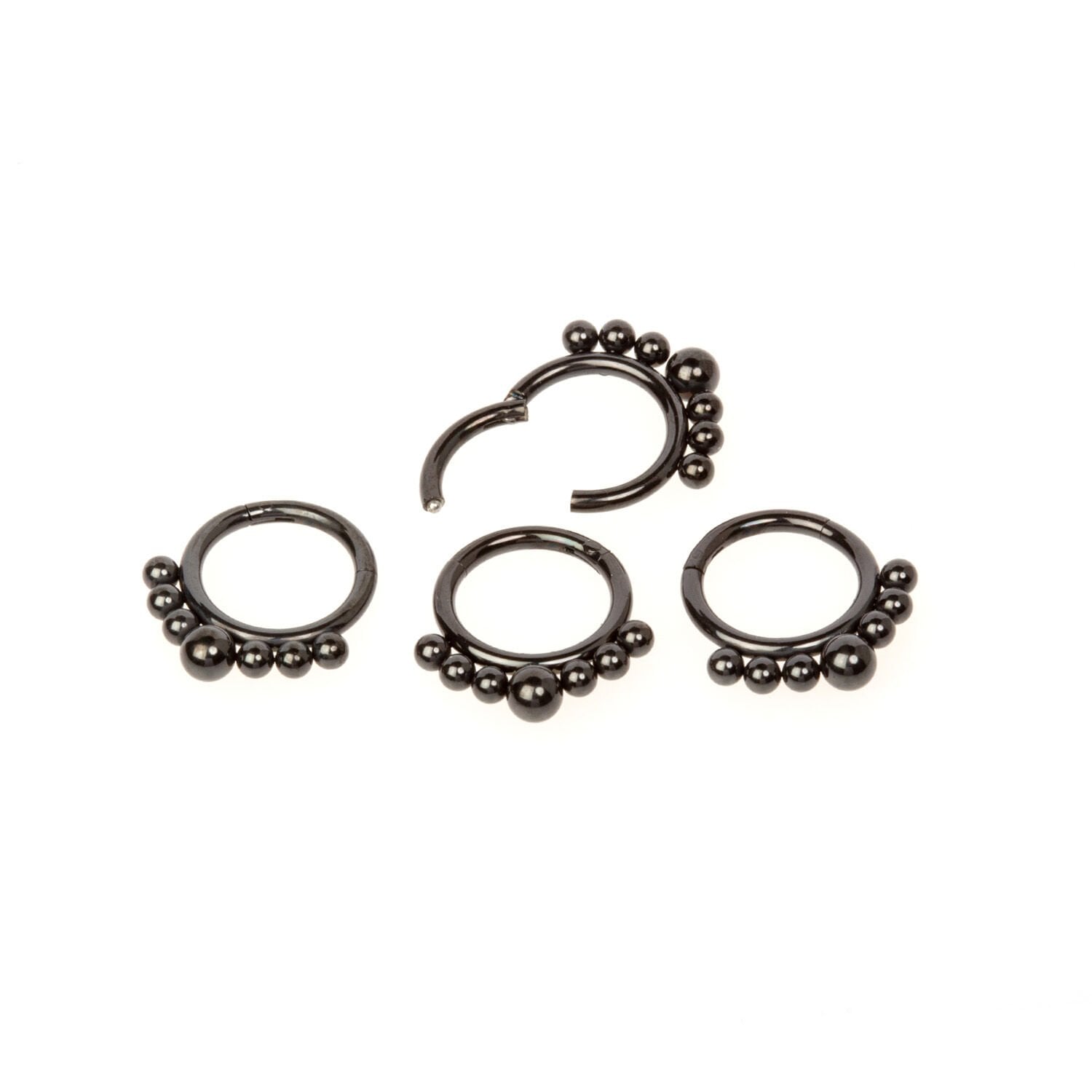 Ring Piercing Black