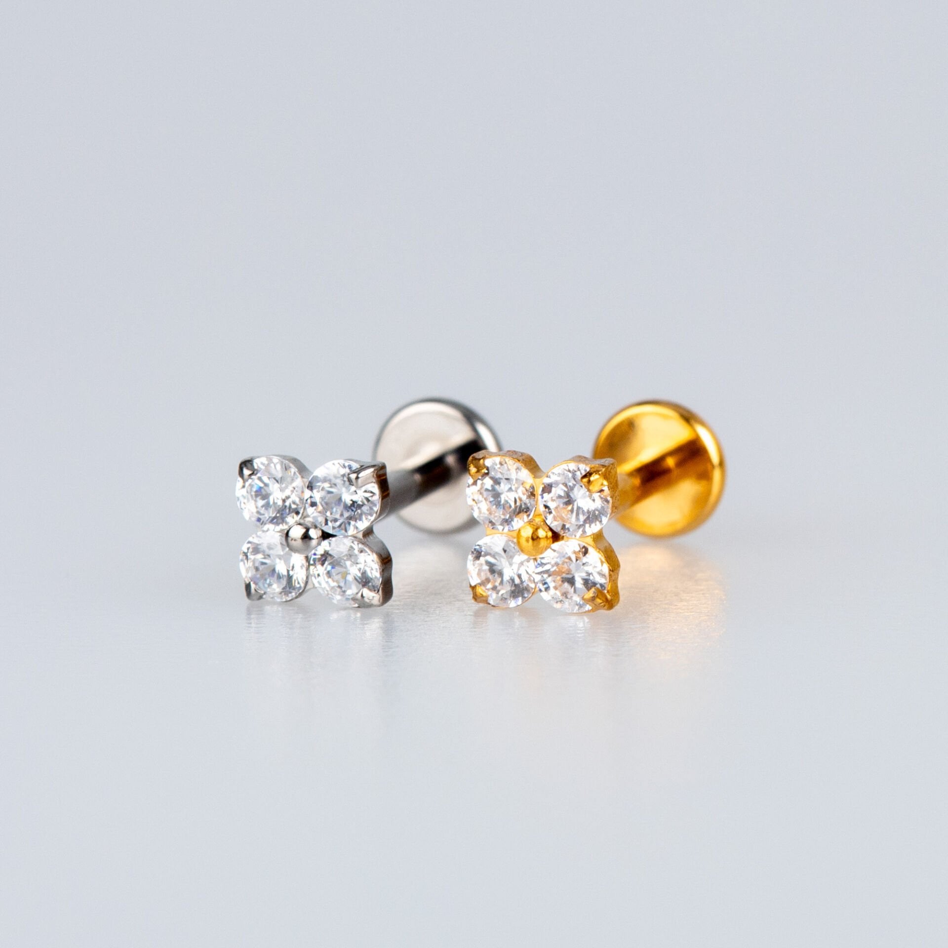 Piercing Titanyum Tragus Çiçek
