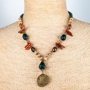 Etnik Doğal Taş Kolye