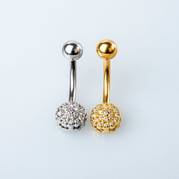 Piercing Göbek Taşlı