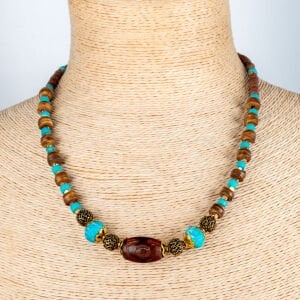 Etnik Doğal Taş Kolye