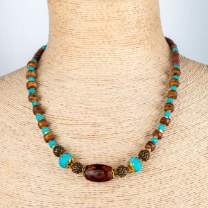 Etnik Doğal Taş Kolye