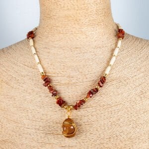 Etnik Doğal Taş Kolye