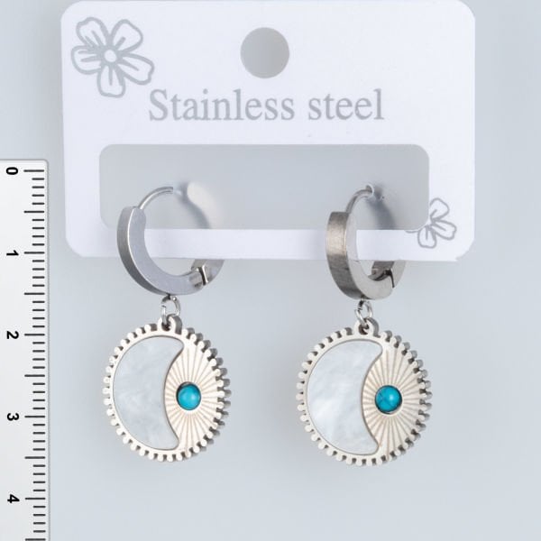 Steel Earrings - 1 Pair