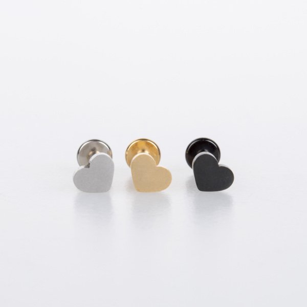 Piercing Çelik Tragus Kalp