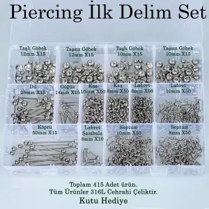 Piercing İlk Delim Set