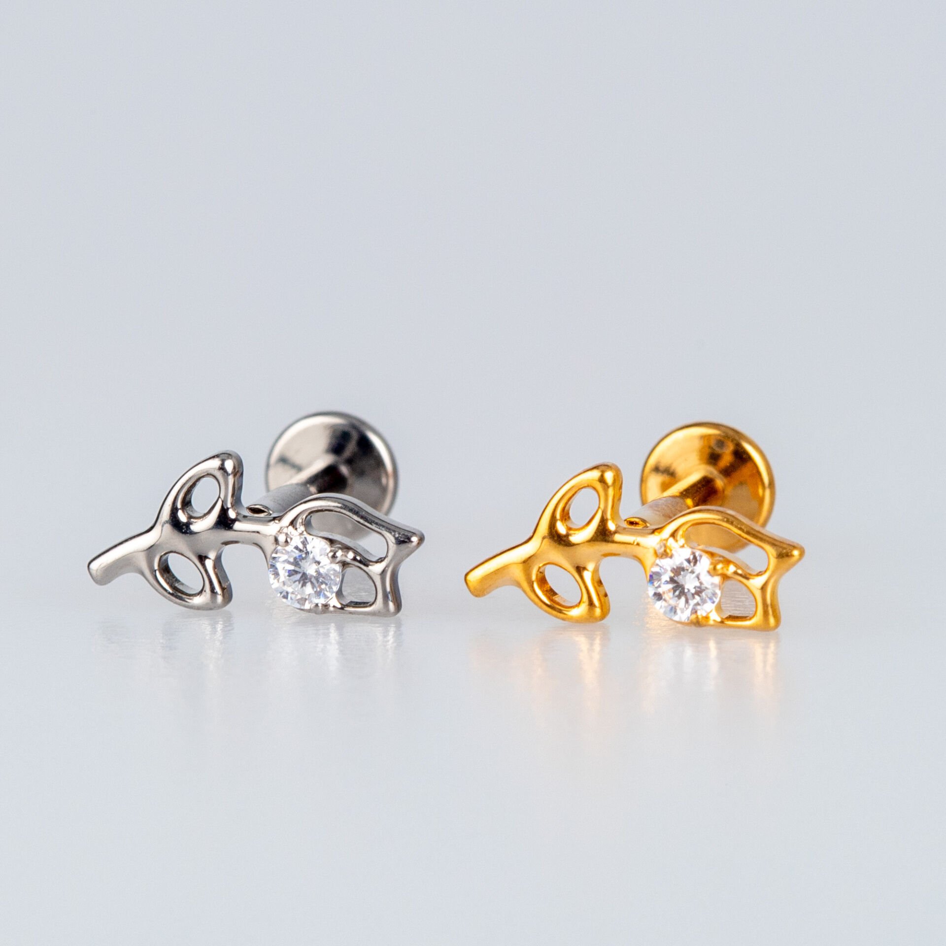 Piercing Titanyum Tragus Çiçek