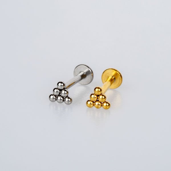 Piercing Çelik Tragus Üçgen