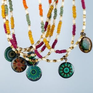 Etnik Doğal Taş Kolye