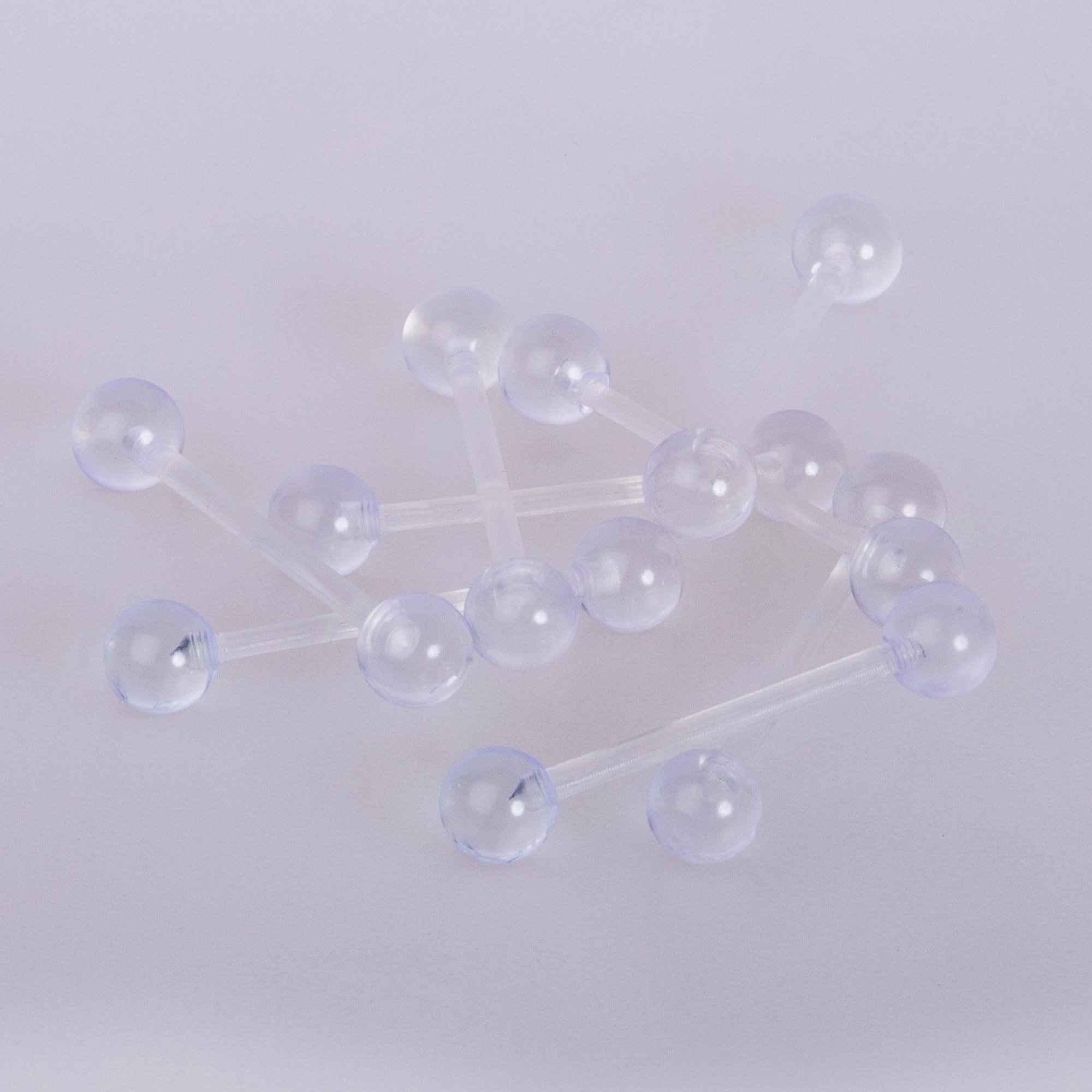 Piercing Tongue Bioplast 6mm Ball