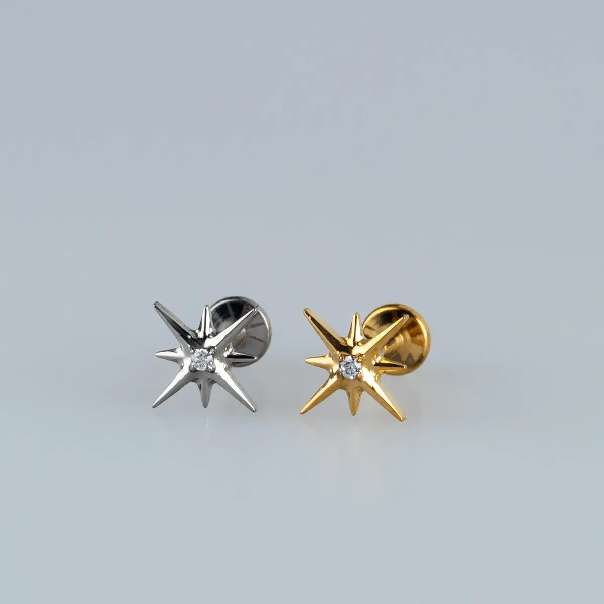 Toptan G23 Titanyum Kutup Yıldızı Piercing