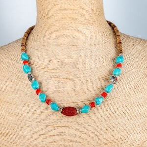 Etnik Doğal Taş Kolye