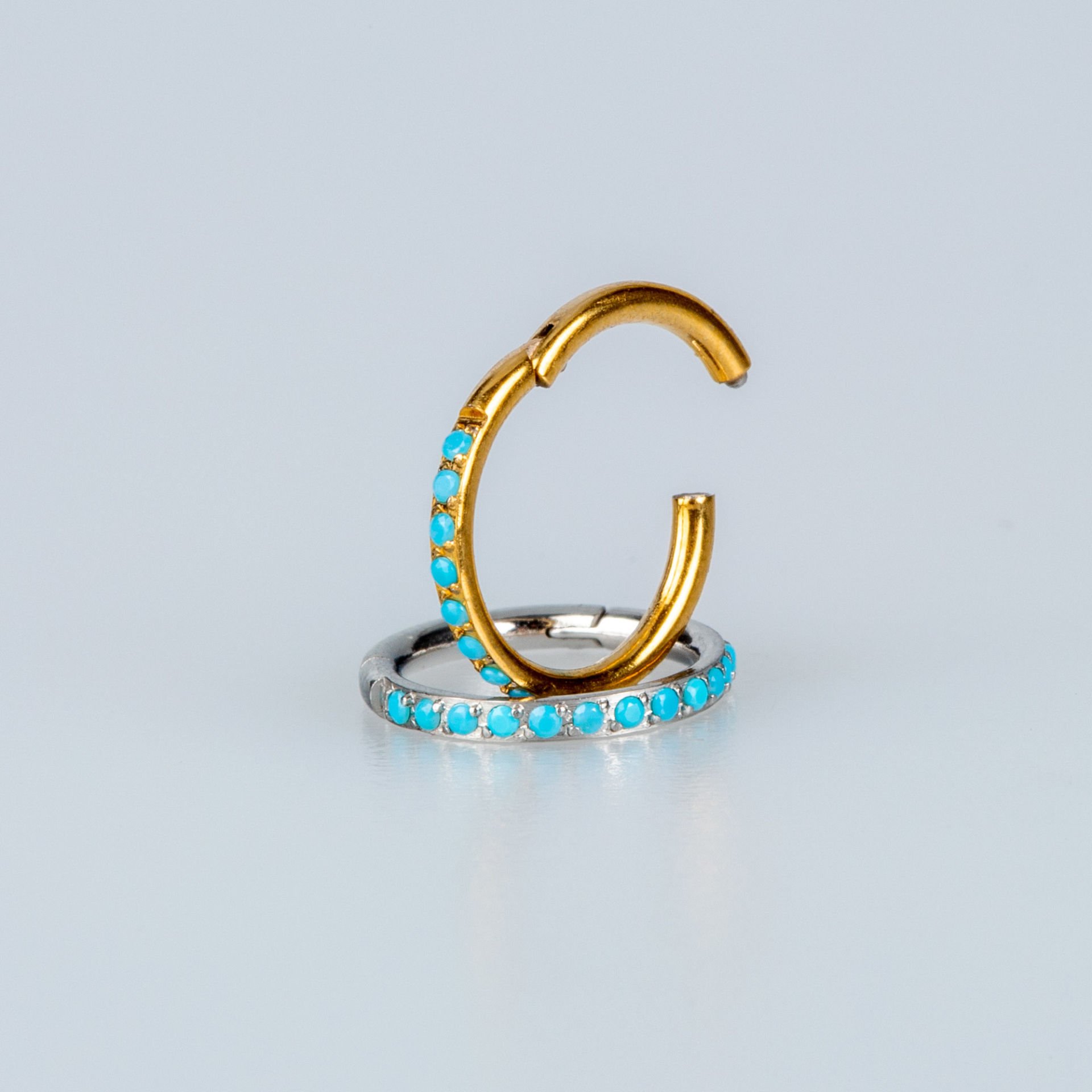 Ring Piercing Segment Stone