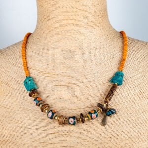 Etnik Doğal Taş Kolye