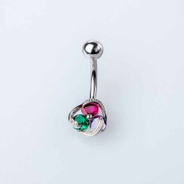 Piercing Göbek Taşlı