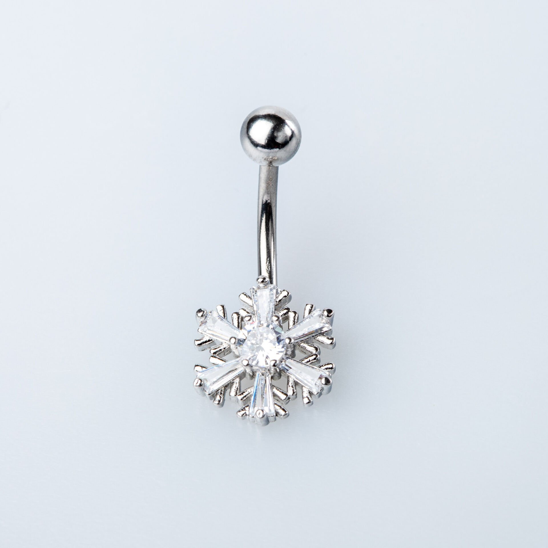Piercing Göbek Kar Taşlı
