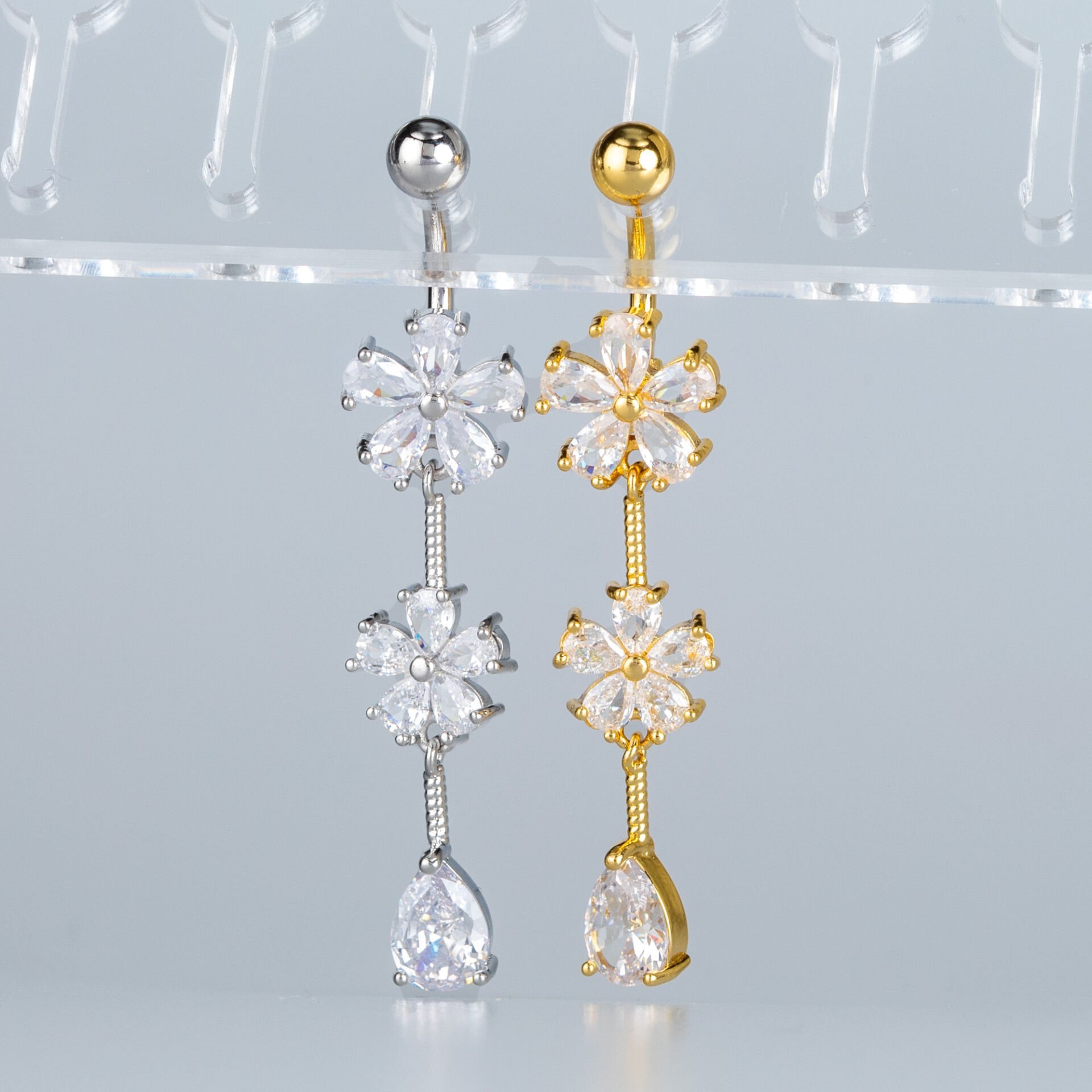 Piercing Göbek Fashion Çiçek