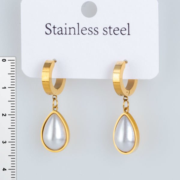 Steel Earring Drop - 1 Pair