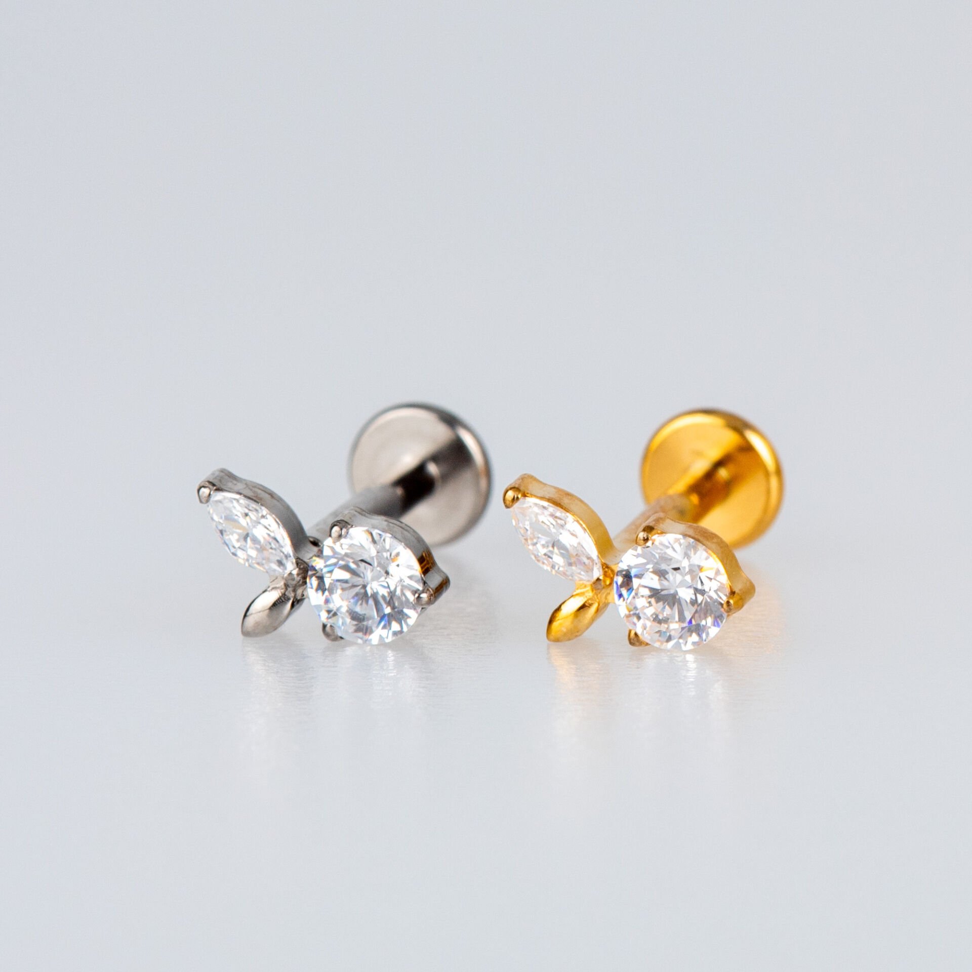 Piercing Titanyum Tragus Sarı