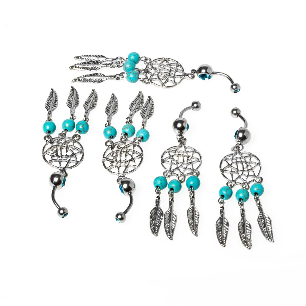 Piercing Göbek Taşlı