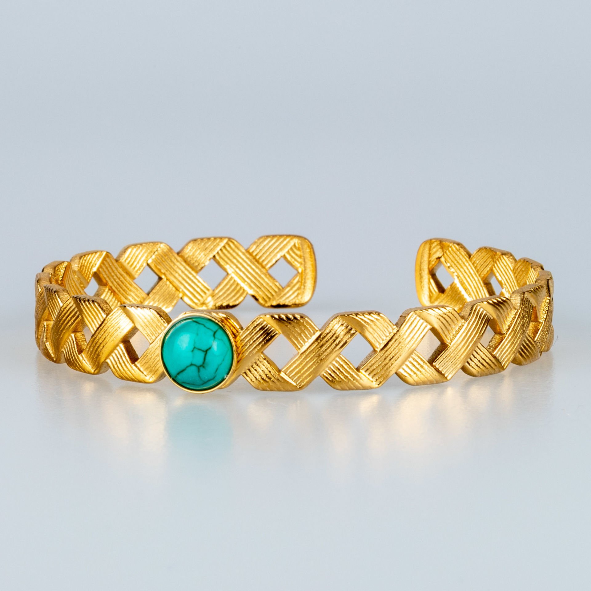Steel Handcuff Bracelet