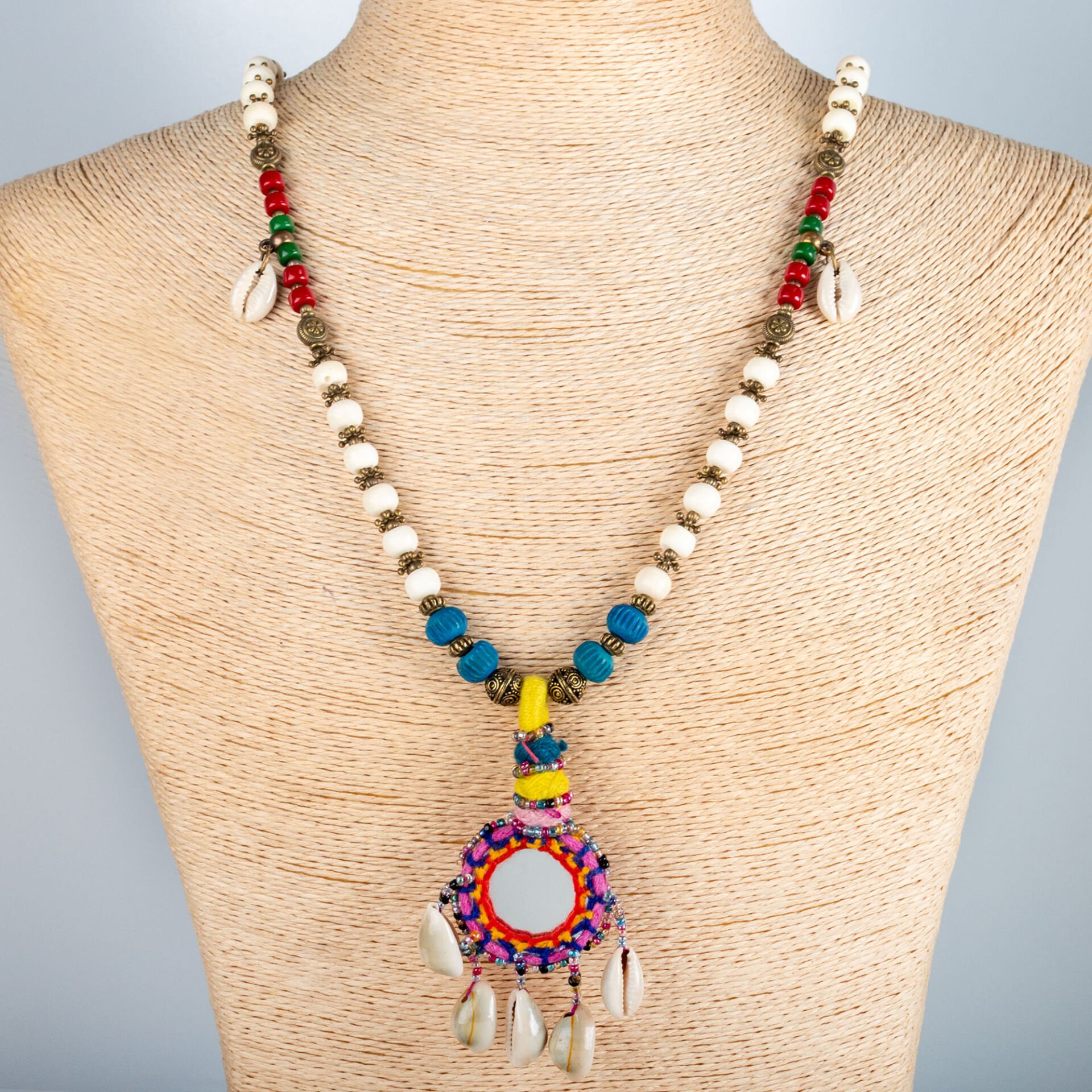 Etnik Doğal Taş Kolye