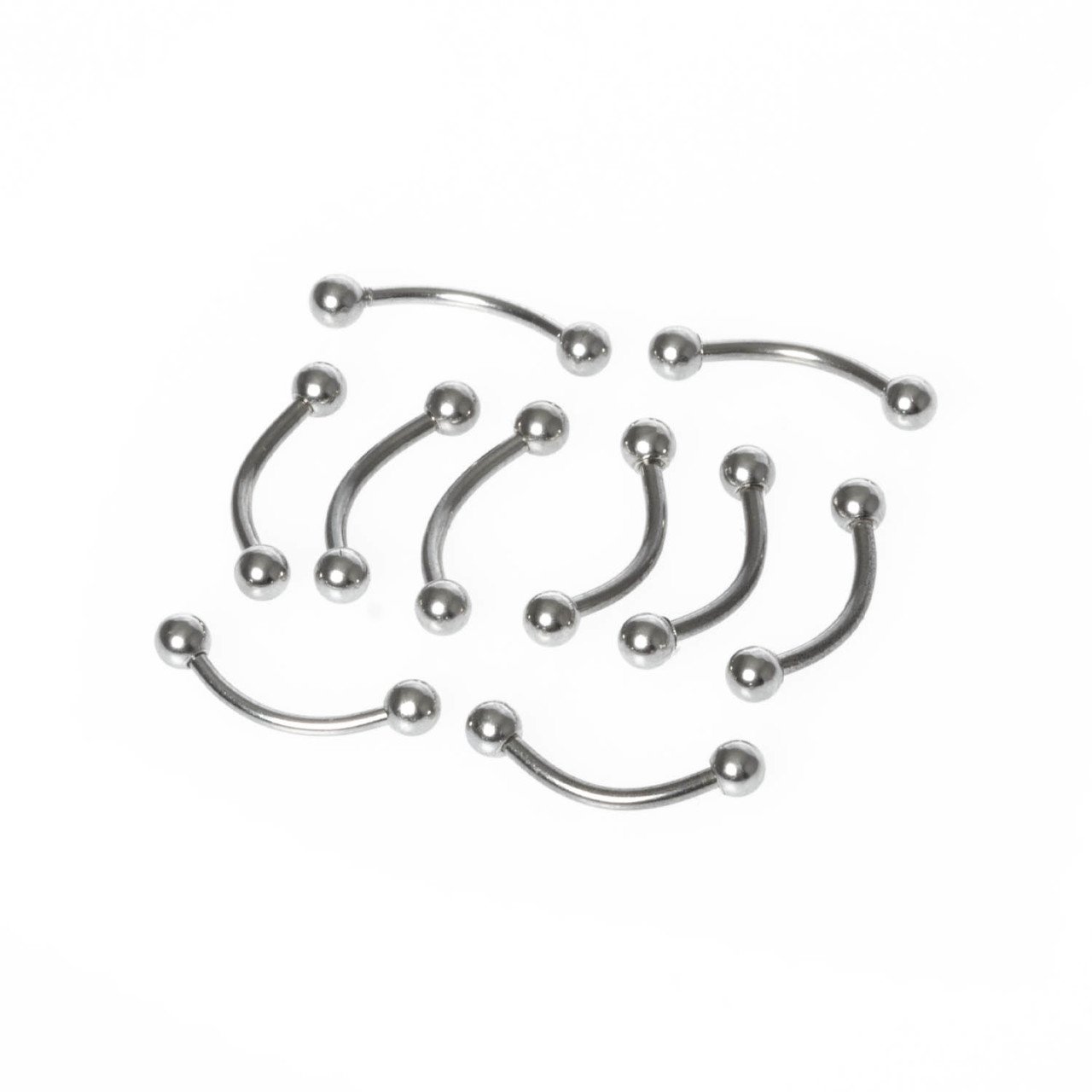 Toptan 316L Çelik Piercing Kaş 3mm Top İlk Delim