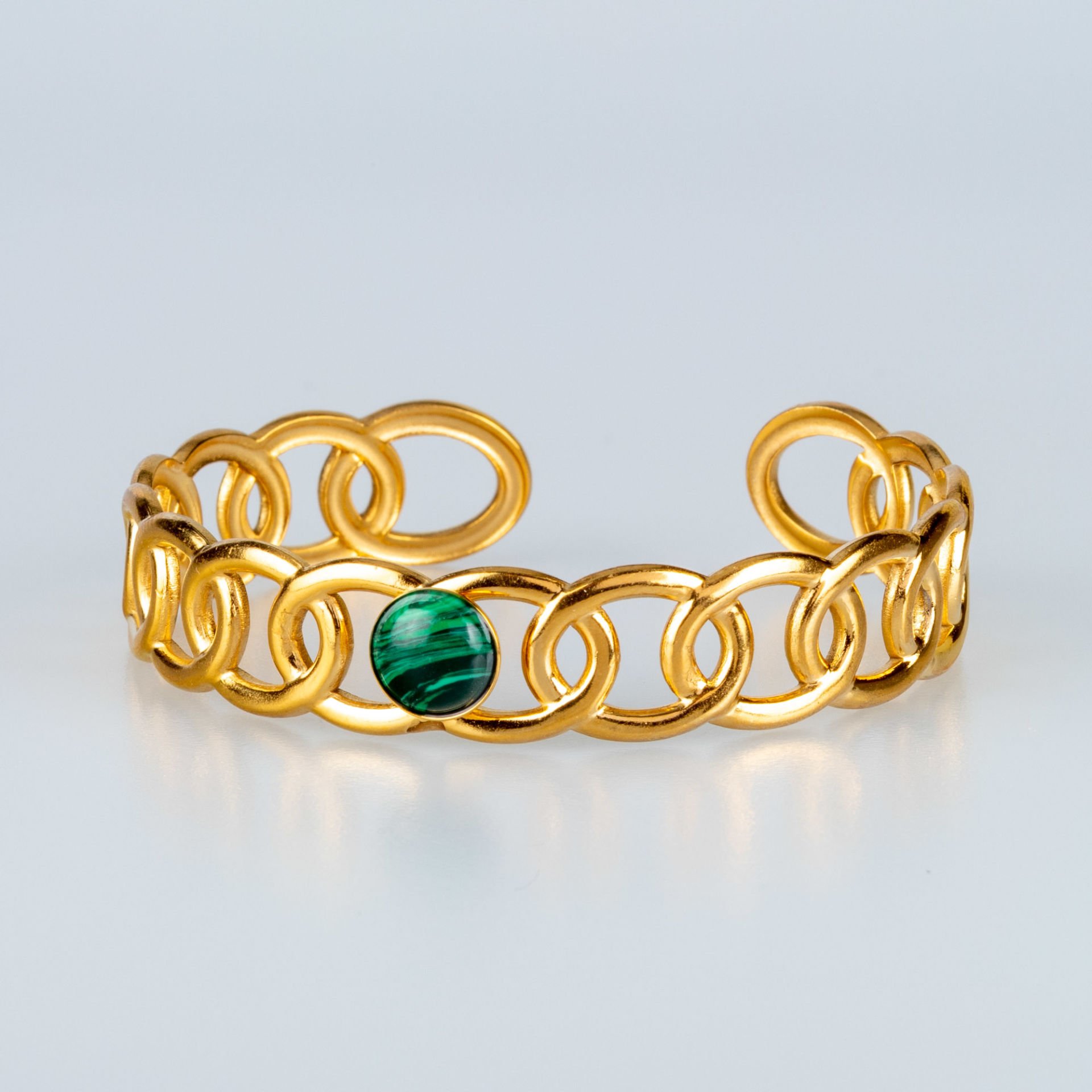 Steel Handcuff Bracelet