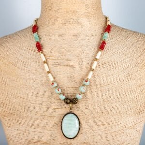 Etnik Doğal Taş Kolye