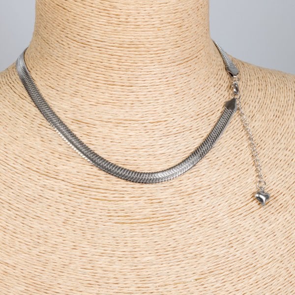 Çelik Kolye İtalyan Zincir 5mm