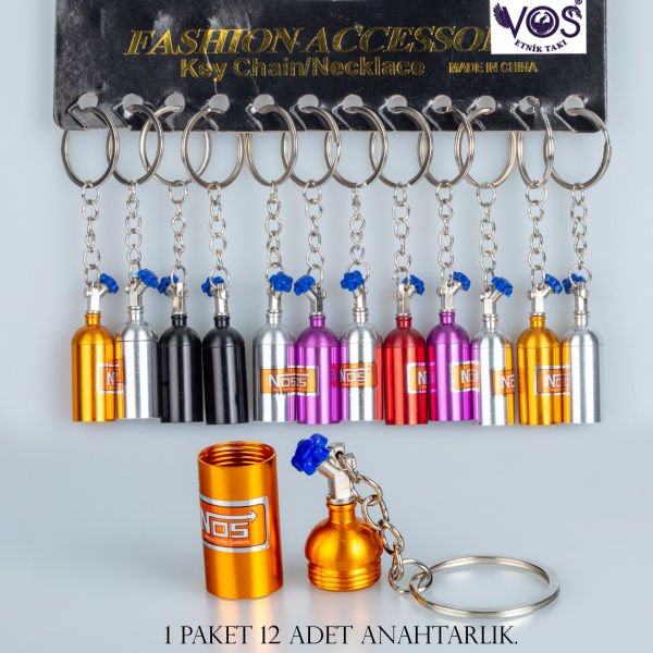 Keychain Pack 12 Pieces Nos