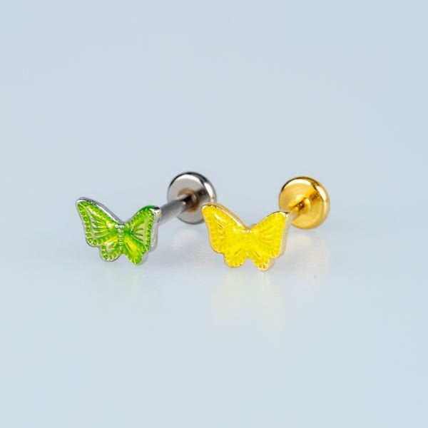 Piercing Tragus Kelebek