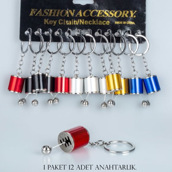 Keychain Package 12 Gears