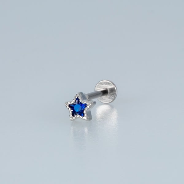 Piercing Tragus Yıldız Taş