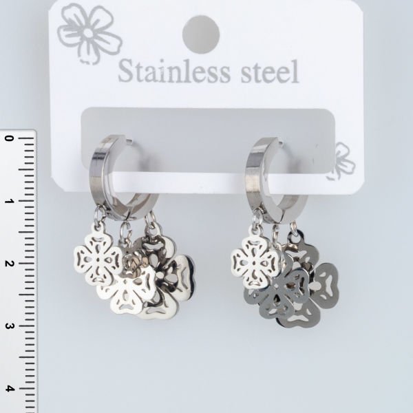 Steel Earrings - 1 Pair