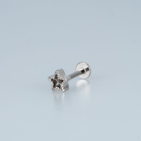 Piercing Tragus Yıldız Taş