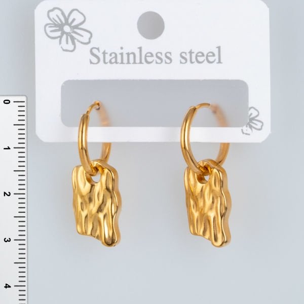 Steel Earrings - 1 Pair