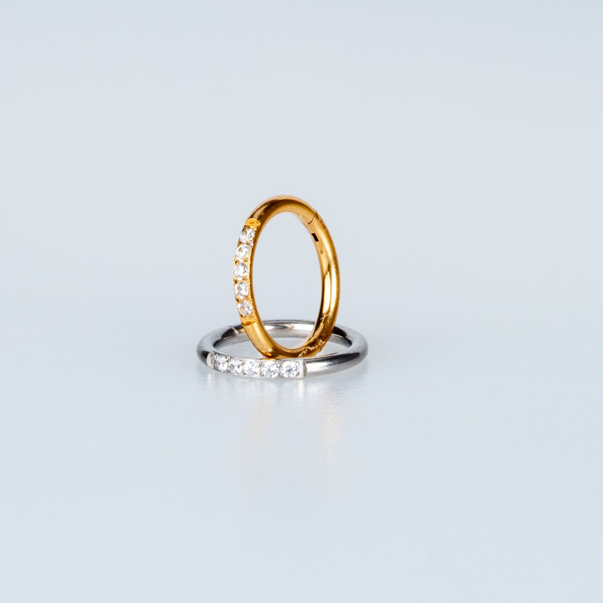Ring Piercing with Stone