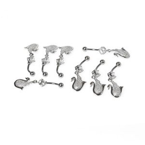 Piercing Göbek Kuğu