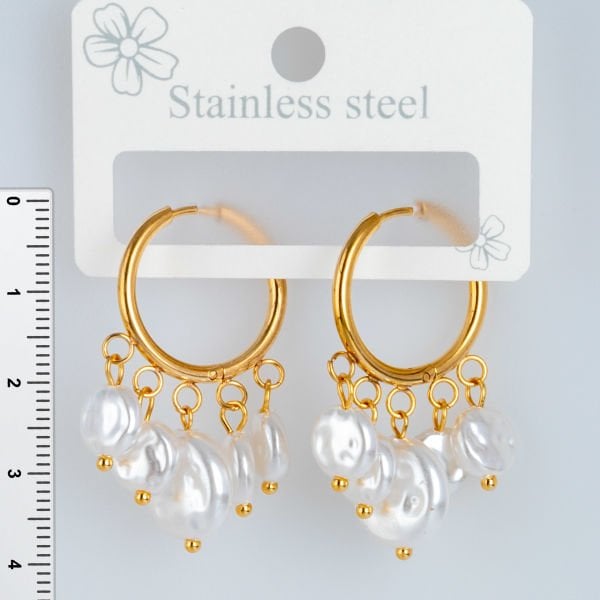 Steel Earrings - 1 Pair