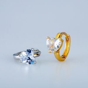 Piercing Rook Halka Kalp Taş