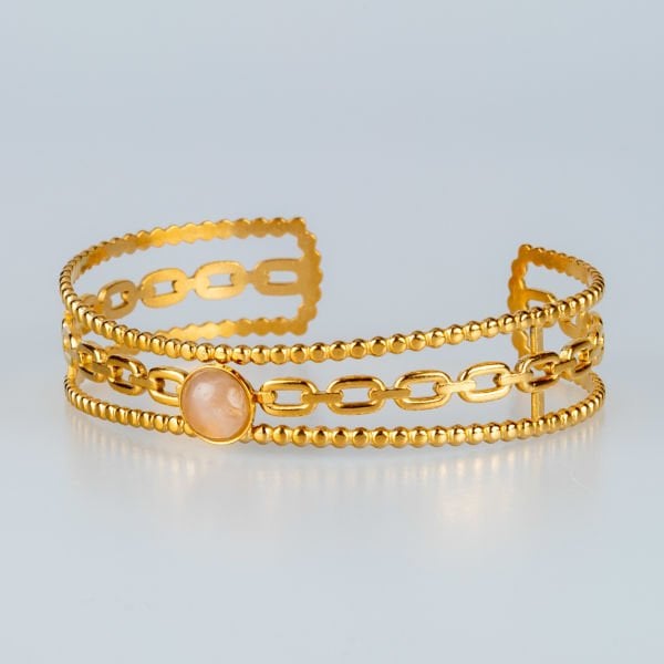 Steel Handcuff Bracelet