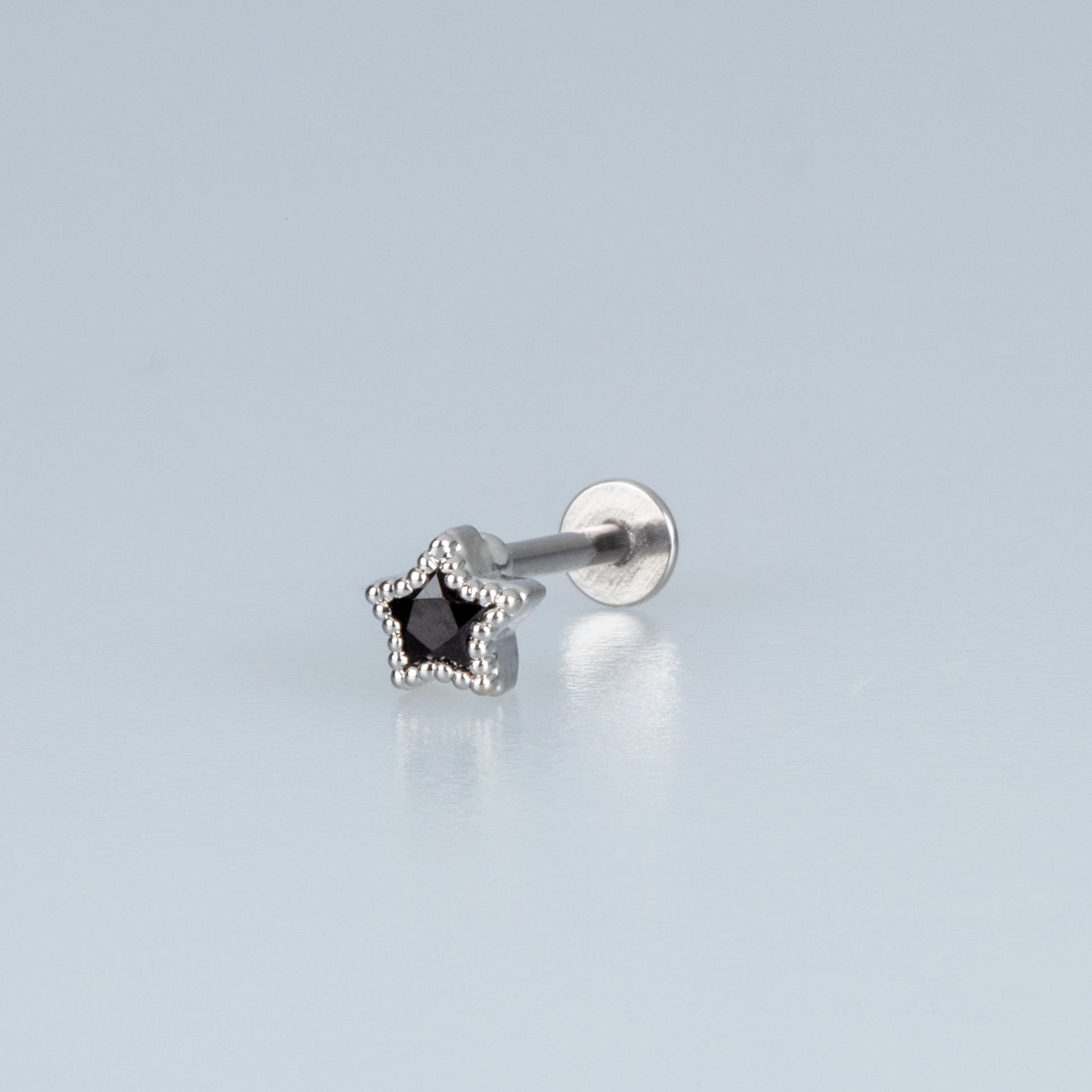 Piercing Tragus Yıldız Taş
